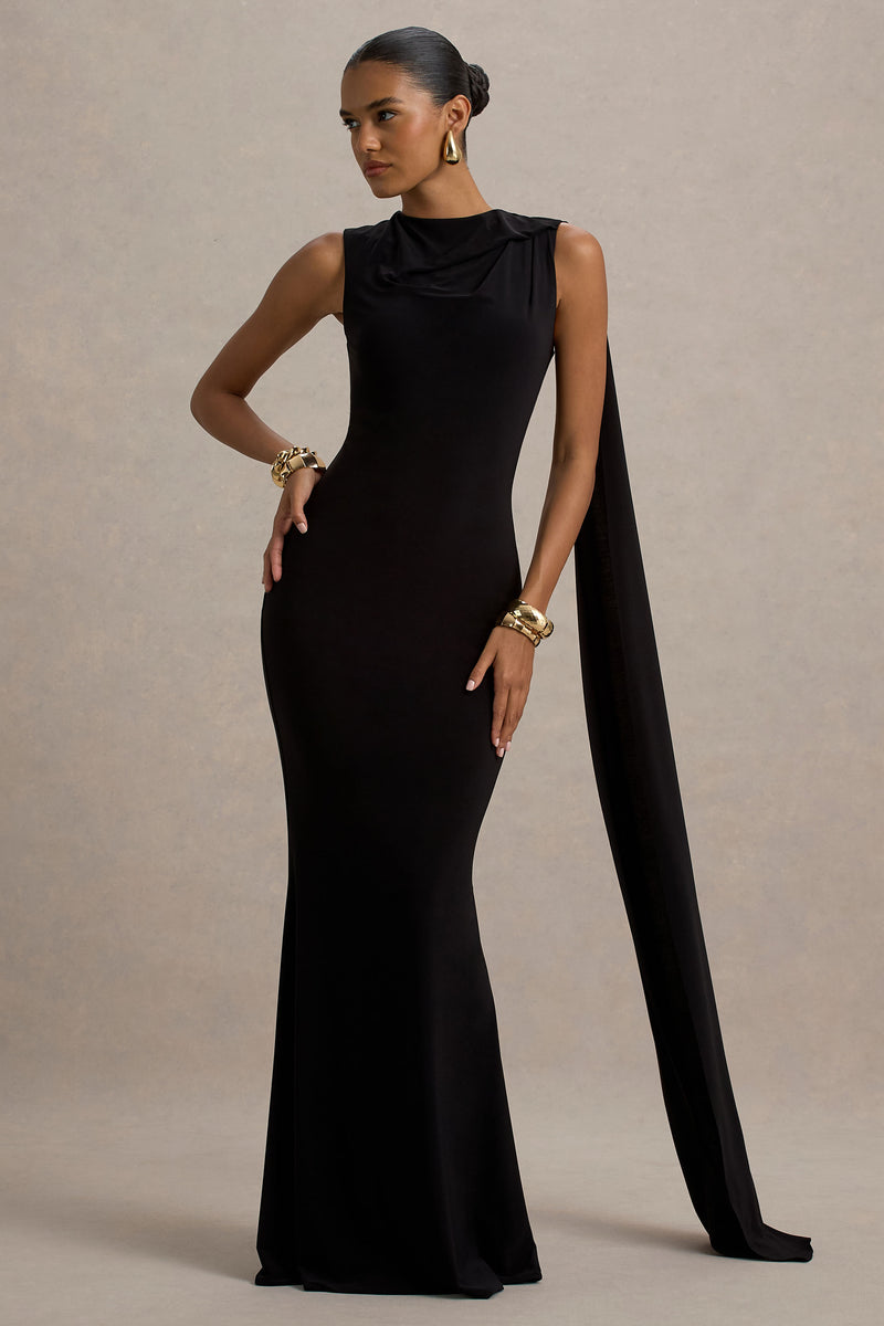navy blue dress for baby girl Strapless Chiffon Evening Dress For Prom