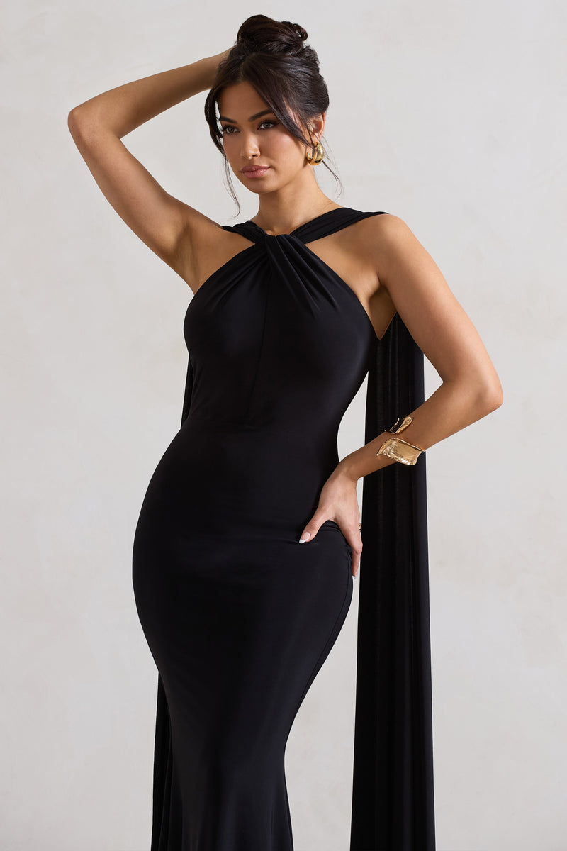 Caslon twist neck maxi hot sale dress