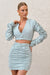 Break Of Day | Sage Ruched Mini Skirt - Club L 