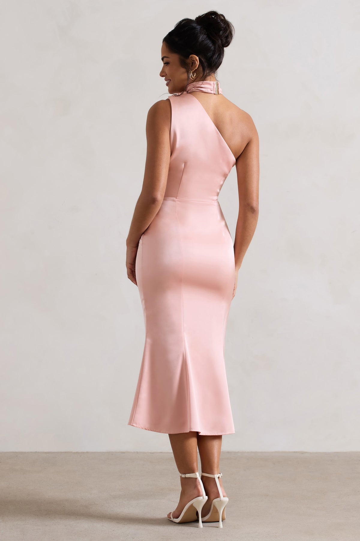 WB_CL128878081-GoldenGirlBlushPinkSatinAsymmetricHigh-NeckFlaredMidiDress9_01