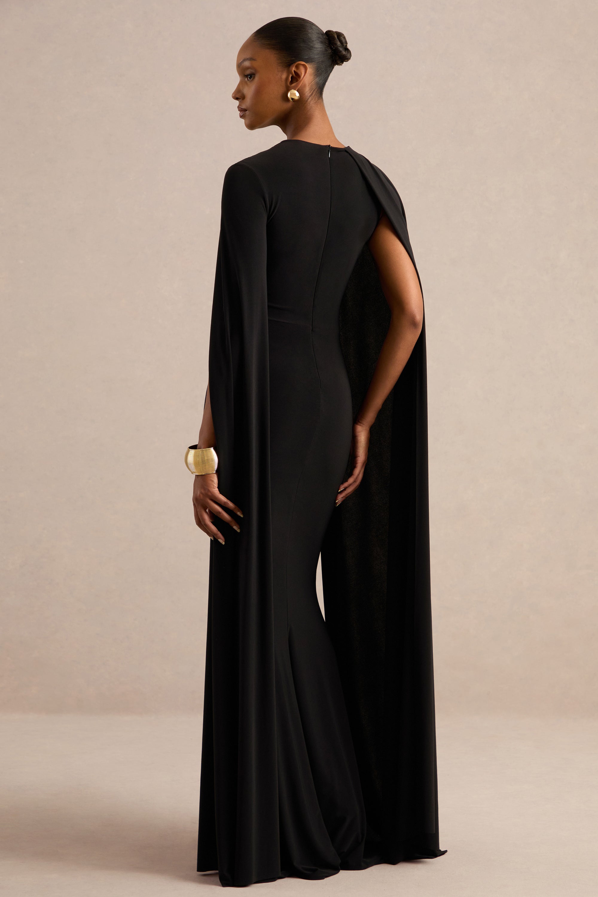 ECM_HR_CL129887002 - Magdelena _ Black Asymmetric Cape Maxi Dress5.jpg