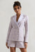 Kennedy | Mauve Lace Tailored Blazer - Club L 