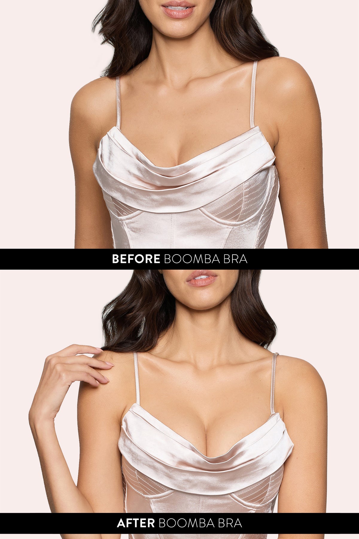 Magic Sticky Bra | Boomba Caramel Padded Sticky Bra - Club L 