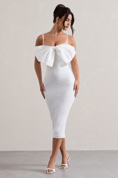 white bodycon dress uk White Bodycon Dresses | White Bodycon Midi Dress
