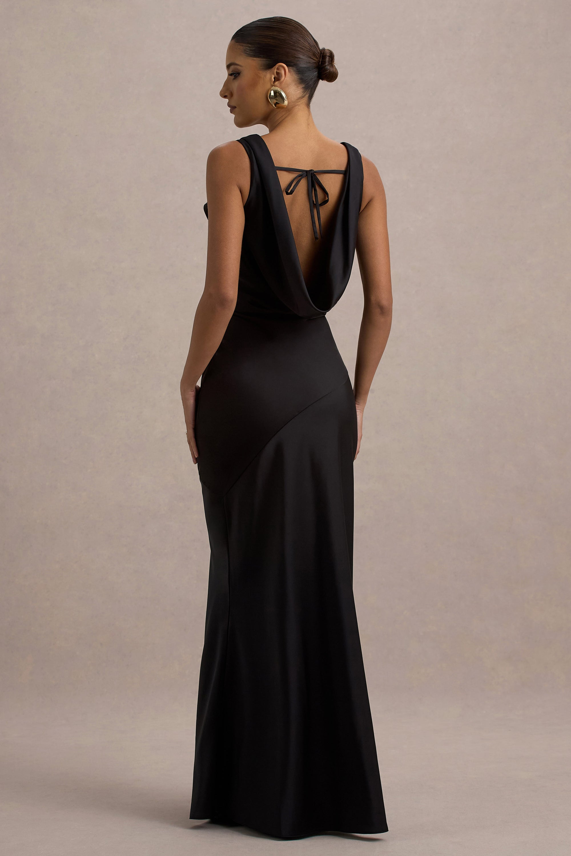 club l london cowl neck dress To The Moon