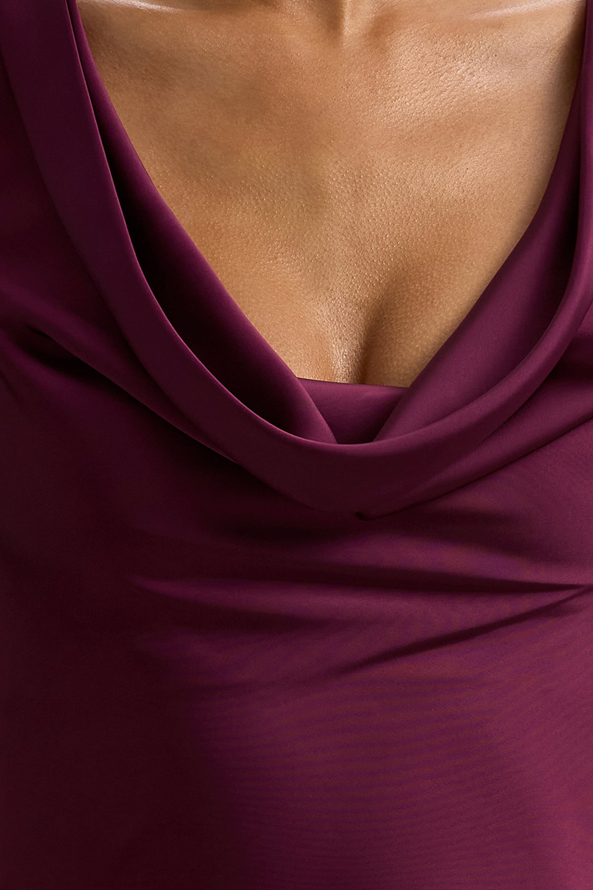 HR_CL134849066 - Alesso  - Burgundy Satin Cowl-Neck Maxi Dress 13.jpg