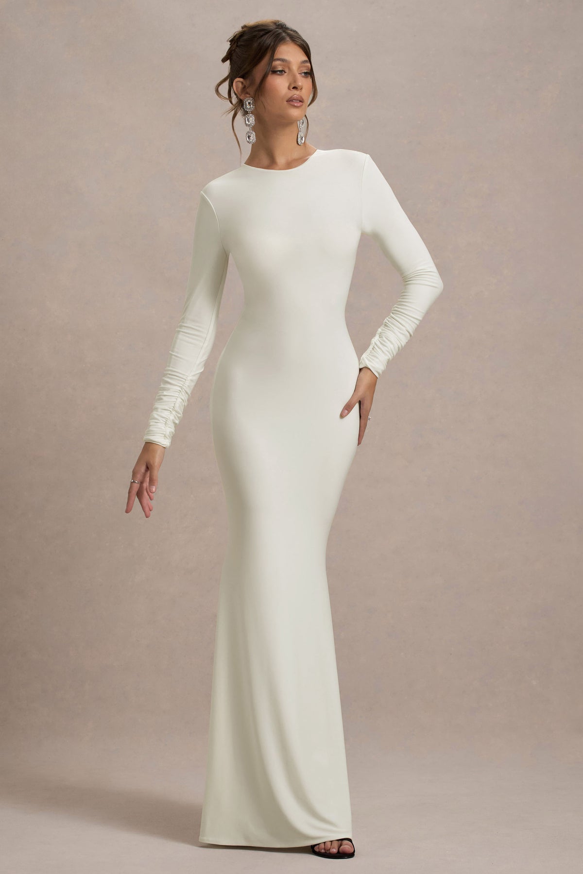 Long Sleeve Dillards Ball Gowns Ignite Evenings Ombre Satin Boat Neck 3/4 Sleeve Tie Waist Long Sleeve Dillards Ball Gowns Ignite Evenings Ombre Satin Boat Neck 3/4 Sleeve Tie Waist