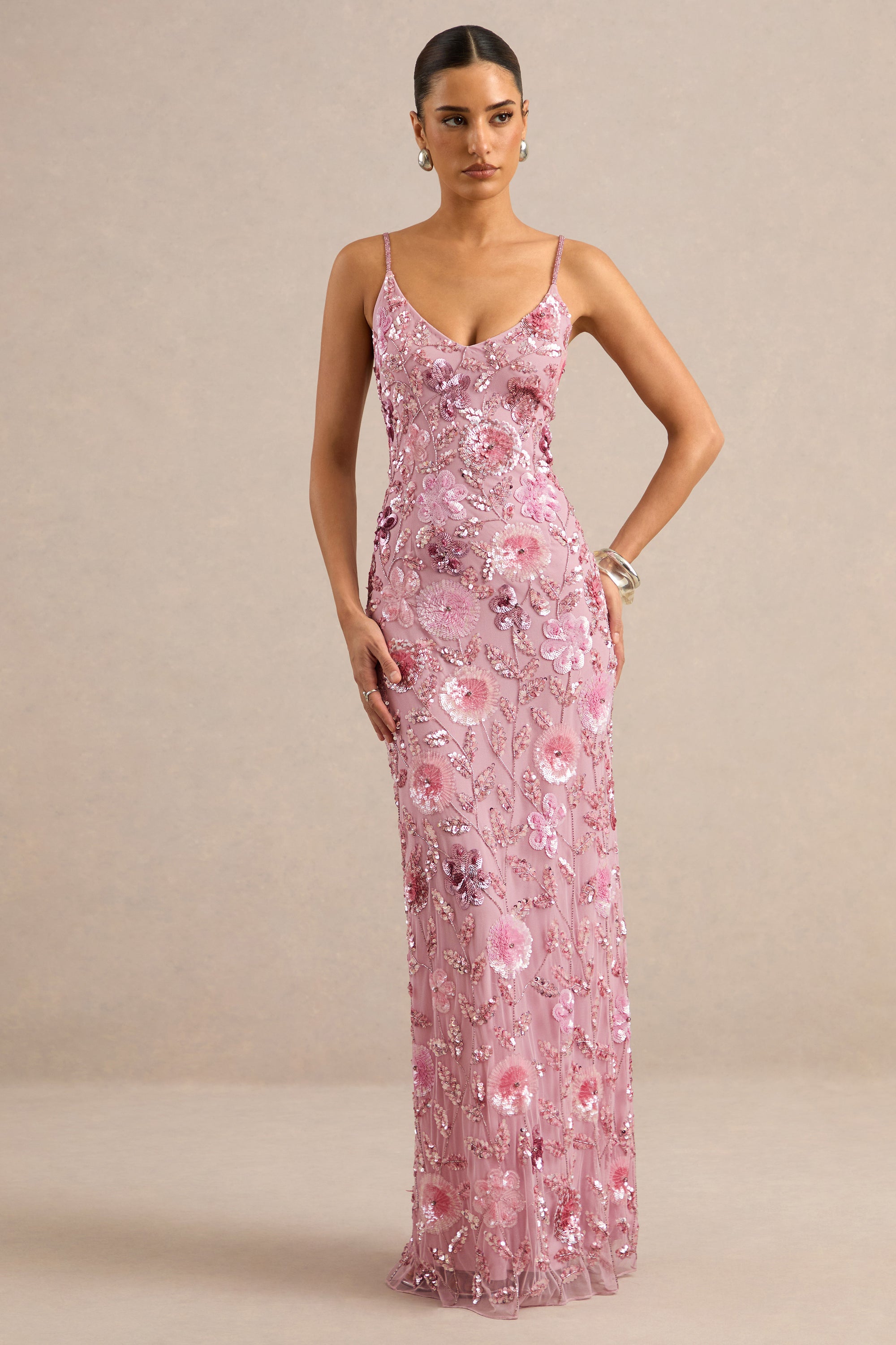 ECM_HR_CL134960084 - Gemini _ Pink Embellished Strappy Maxi Dress 1.jpg