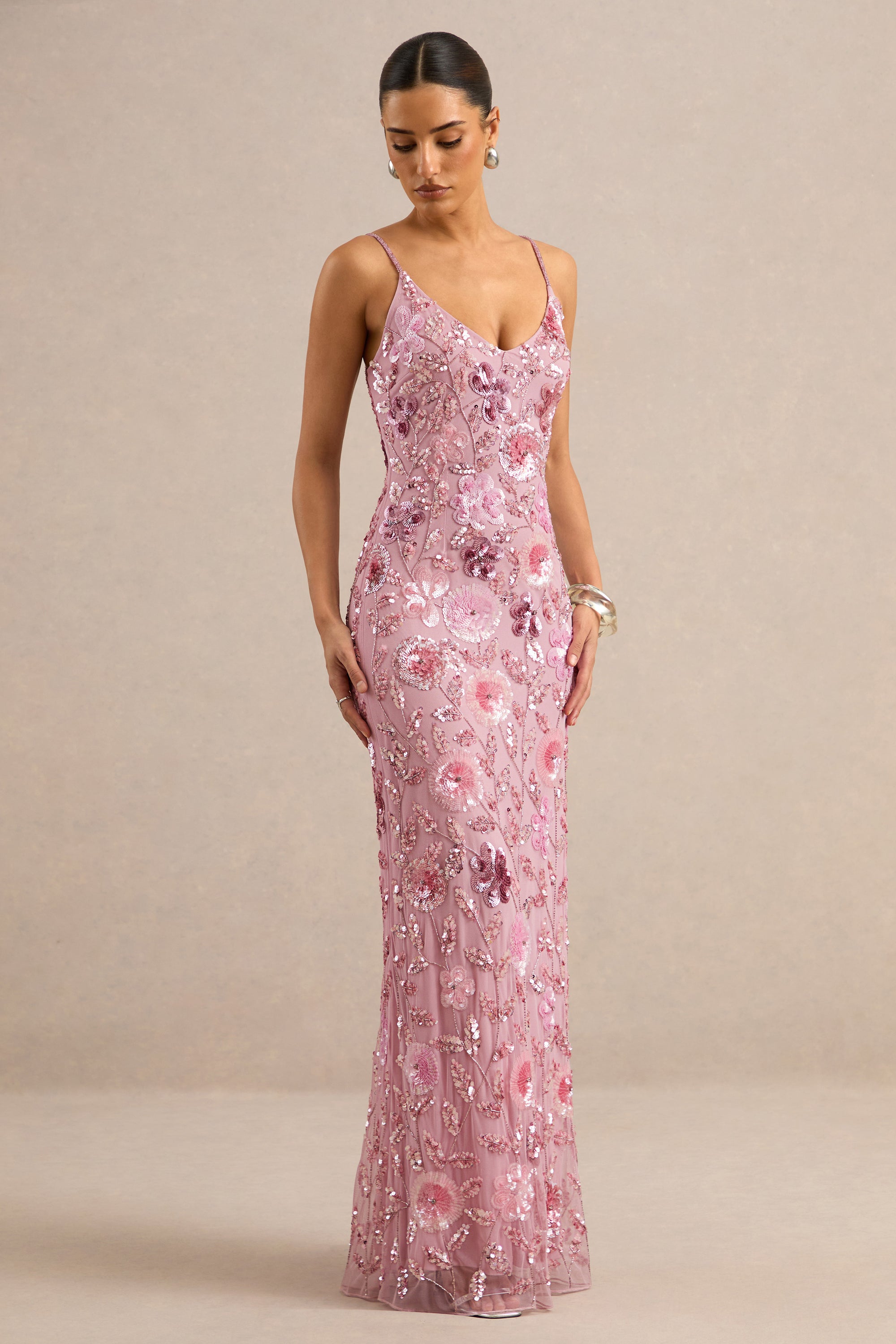 ECM_HR_CL134960084 - Gemini _ Pink Embellished Strappy Maxi Dress 3.jpg