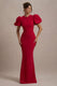 Love Letters | Red Puff-Sleeve Maxi Dress - Club L 