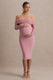 HR_CL135562081 - Adita - Blush Pink Mesh Floral Bardot Maternity Midi Dress 08.jpg