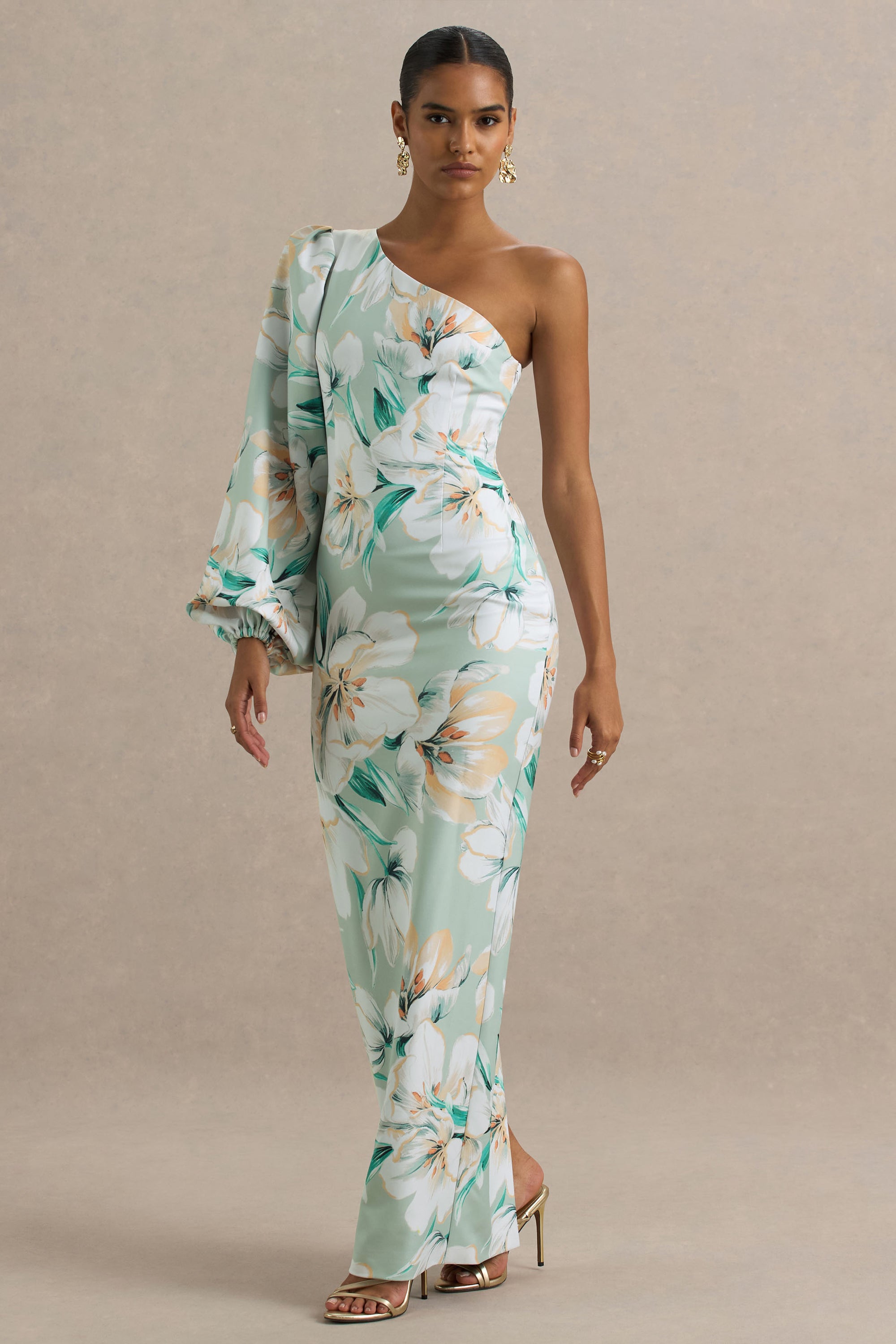 maxi dress floral uk Lush And Lavish Pink Pretty Floral Maxi Dress