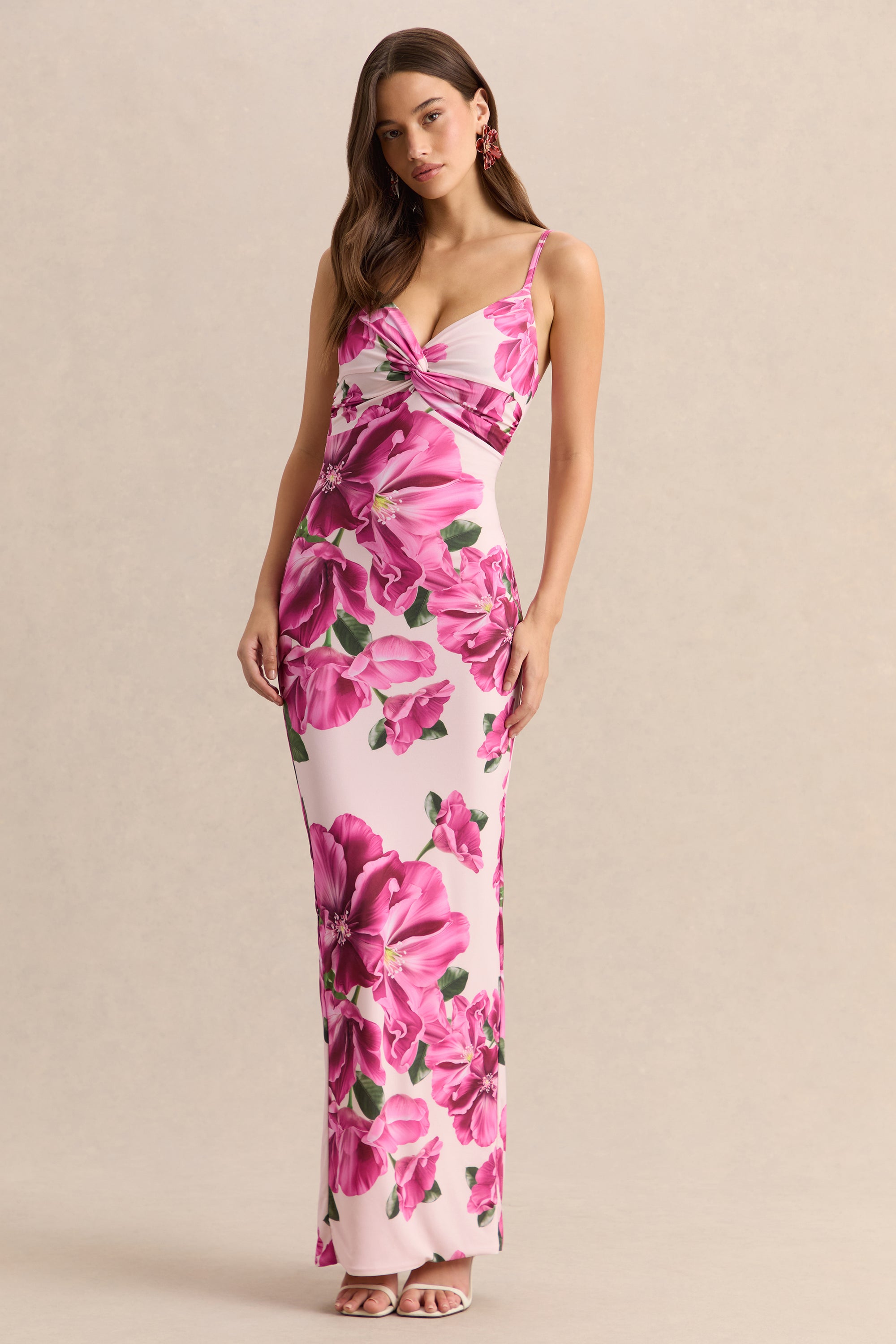 ECM_HR_CL135964084 - Luz - Pink Hibiscus Floral Print Strappy Maxi Dress 06.jpg