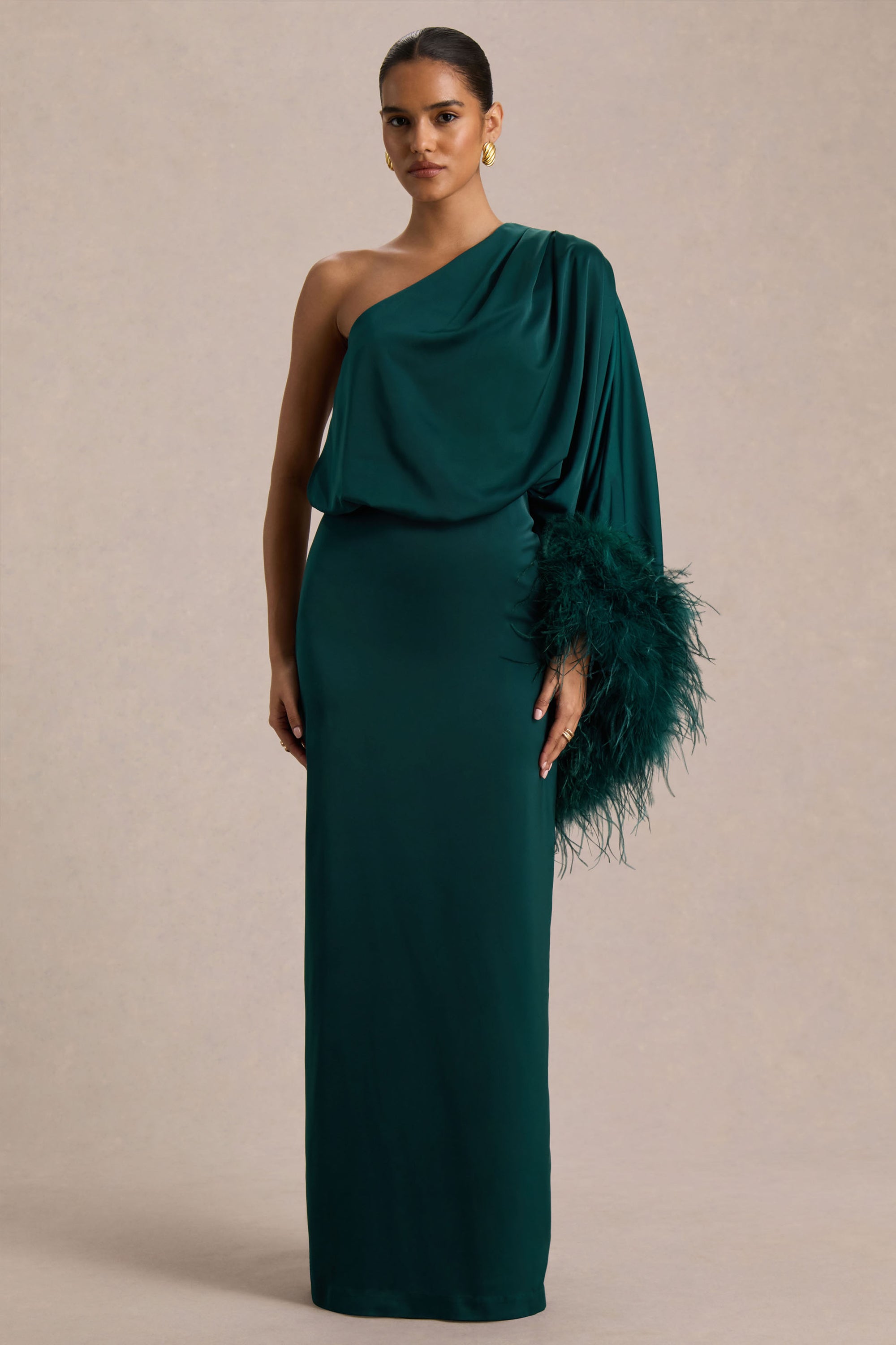 feather evening dress uk Chic Purple Feather Evening Dresses With Straps -