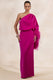 CL136380080 - Felicity _ Hot Pink Satin Asymmetric-Neck Maxi Dress With Feather Detailing5.jpg