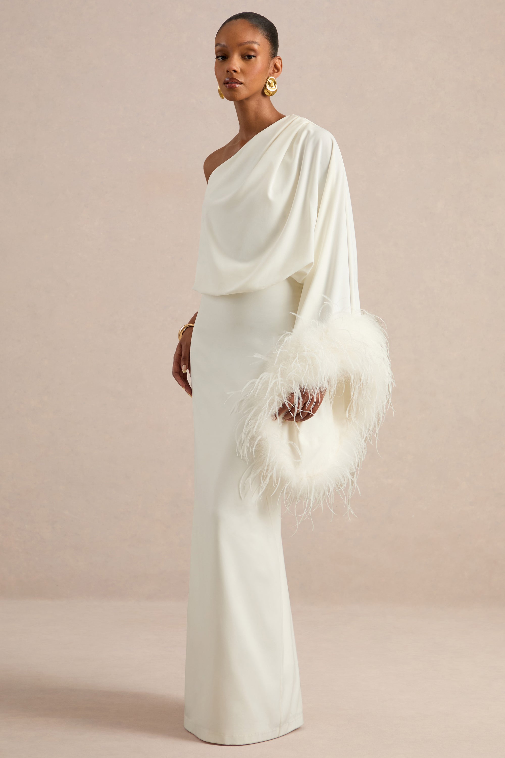 ECM_HR_CL136380110 - Felicity _ White Satin Asymmetric-Neck Maxi Dress With Feather Detailing2.jpg