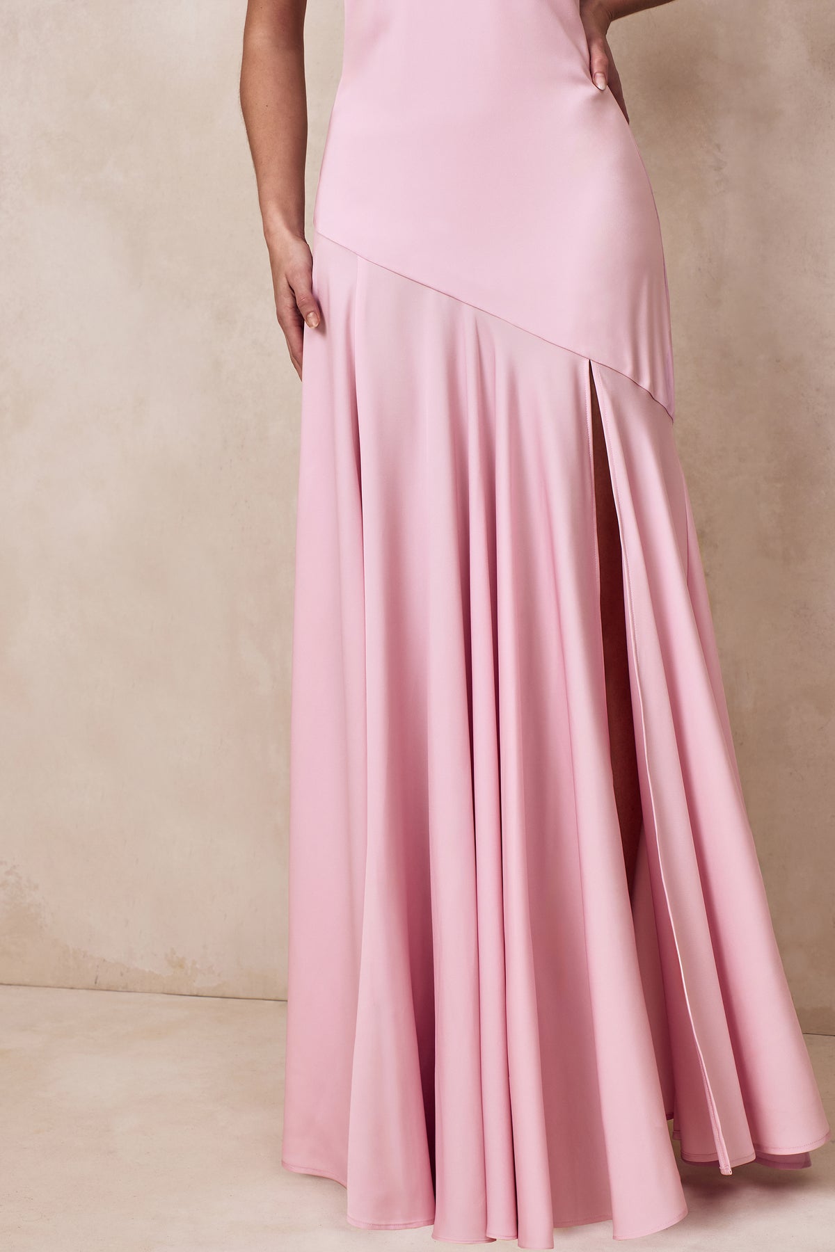 sachin and babi light blue dress Nina Rose 1920s style drop waist champagne gown size 8/10 main image 0