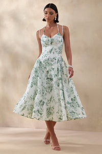 ECM_HR_CL136497383 - Audrey | Green Floral Print Sweetheart-Neck Midi Dress With Ruching Detail 03.jpg