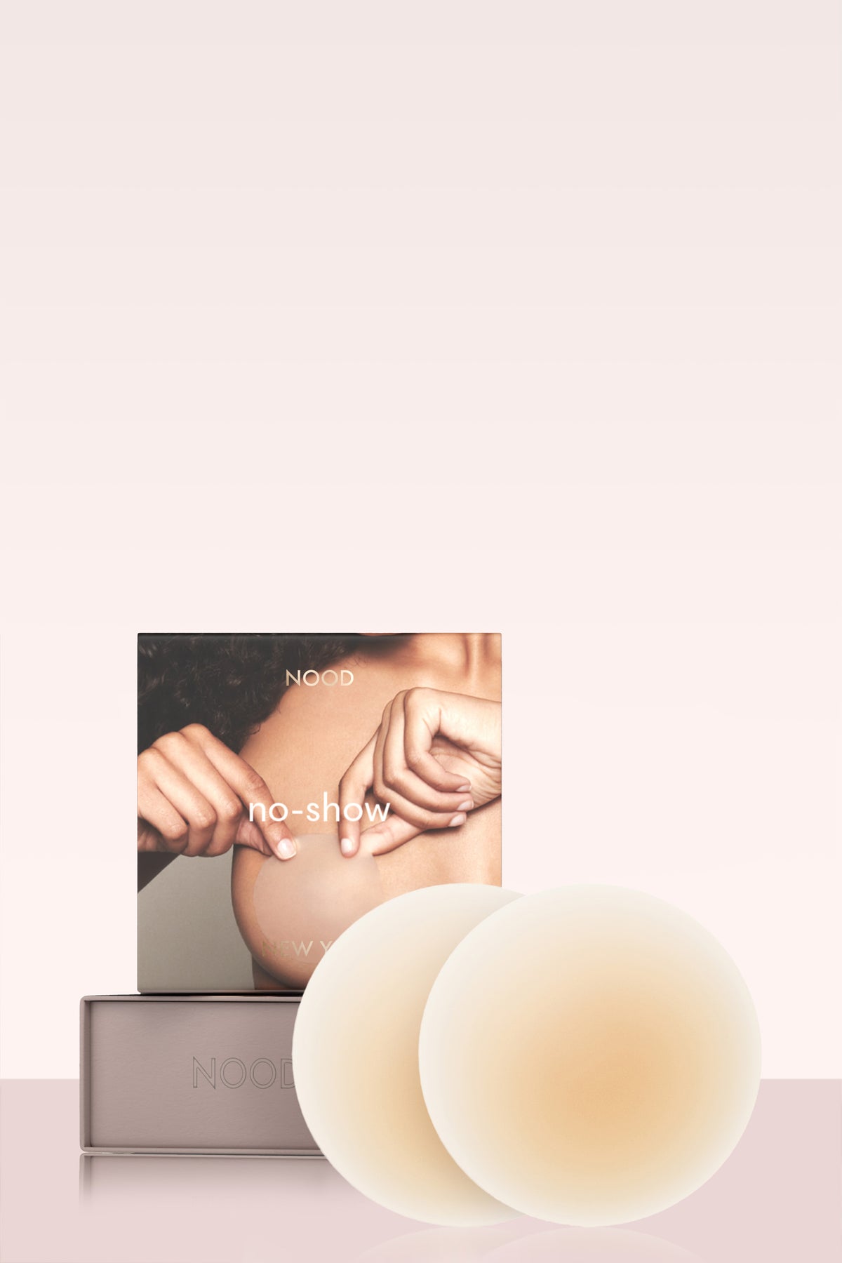 No Show NOOD Round Nipple Covers 3 Inch No.3