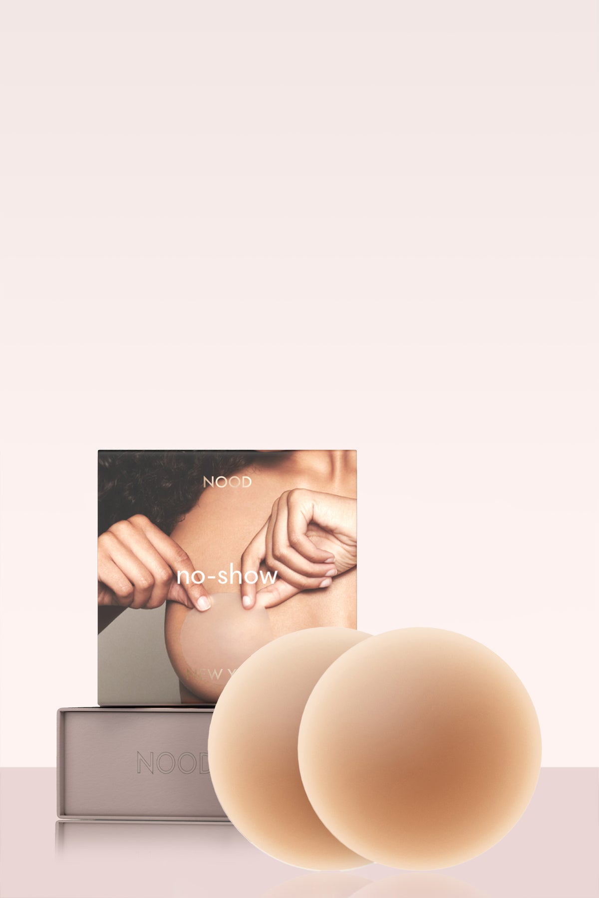 No Show NOOD Round Nipple Covers 3 Inch No.5