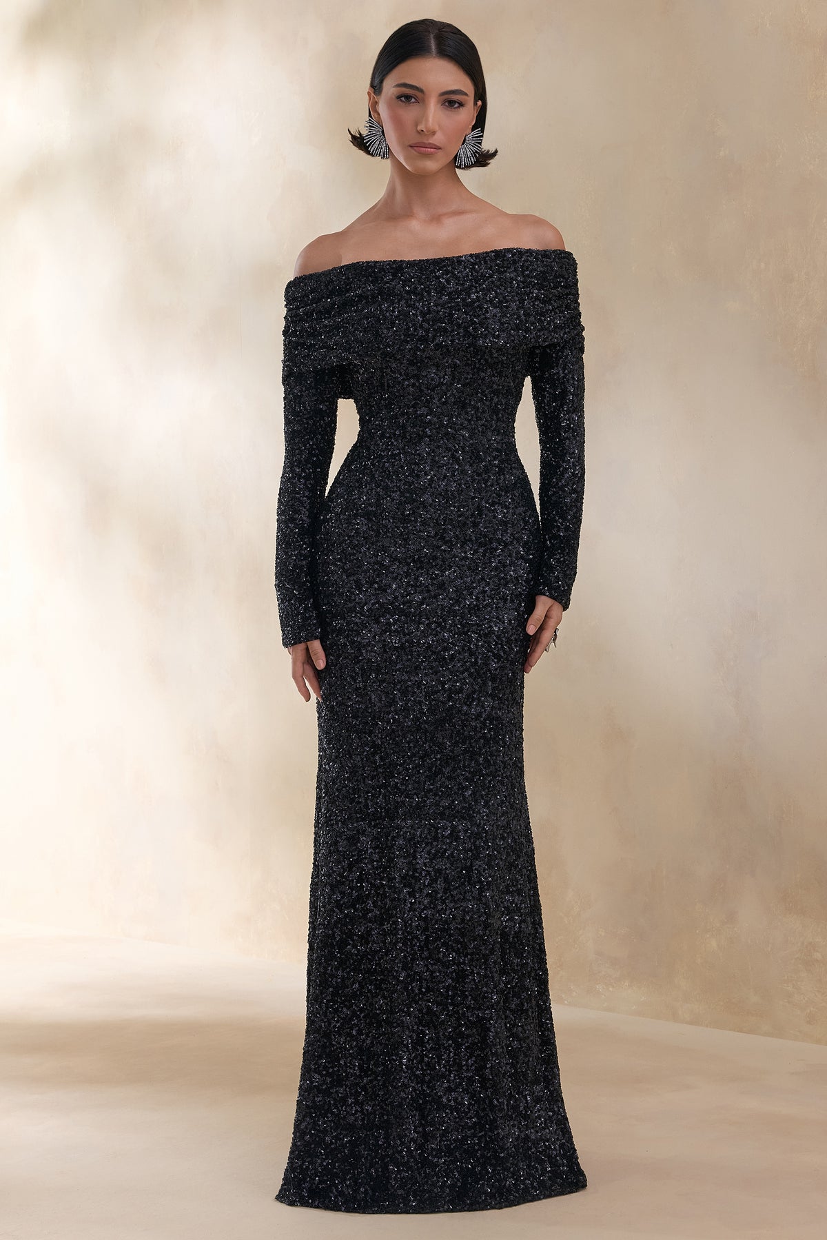 ECM_HR_CL136692002 Obsession _ Black Sequin Bardot-Neck Maxi Dress With Long Sleeves 2.jpg
