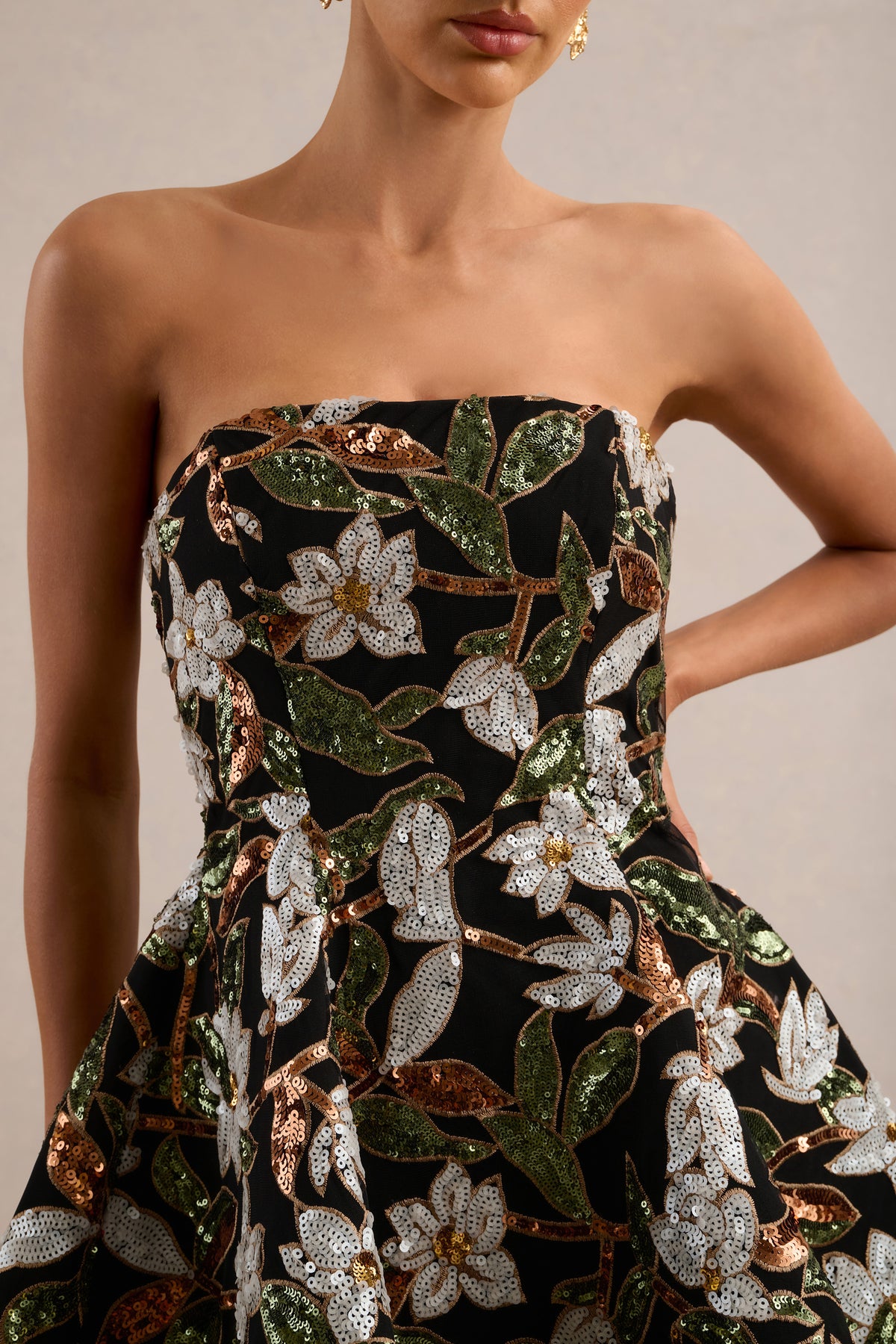 ECM_HR_CL136892465 - Sparky _ Black And Bronze Floral Embellished Bandeau Mini Dress7.jpg