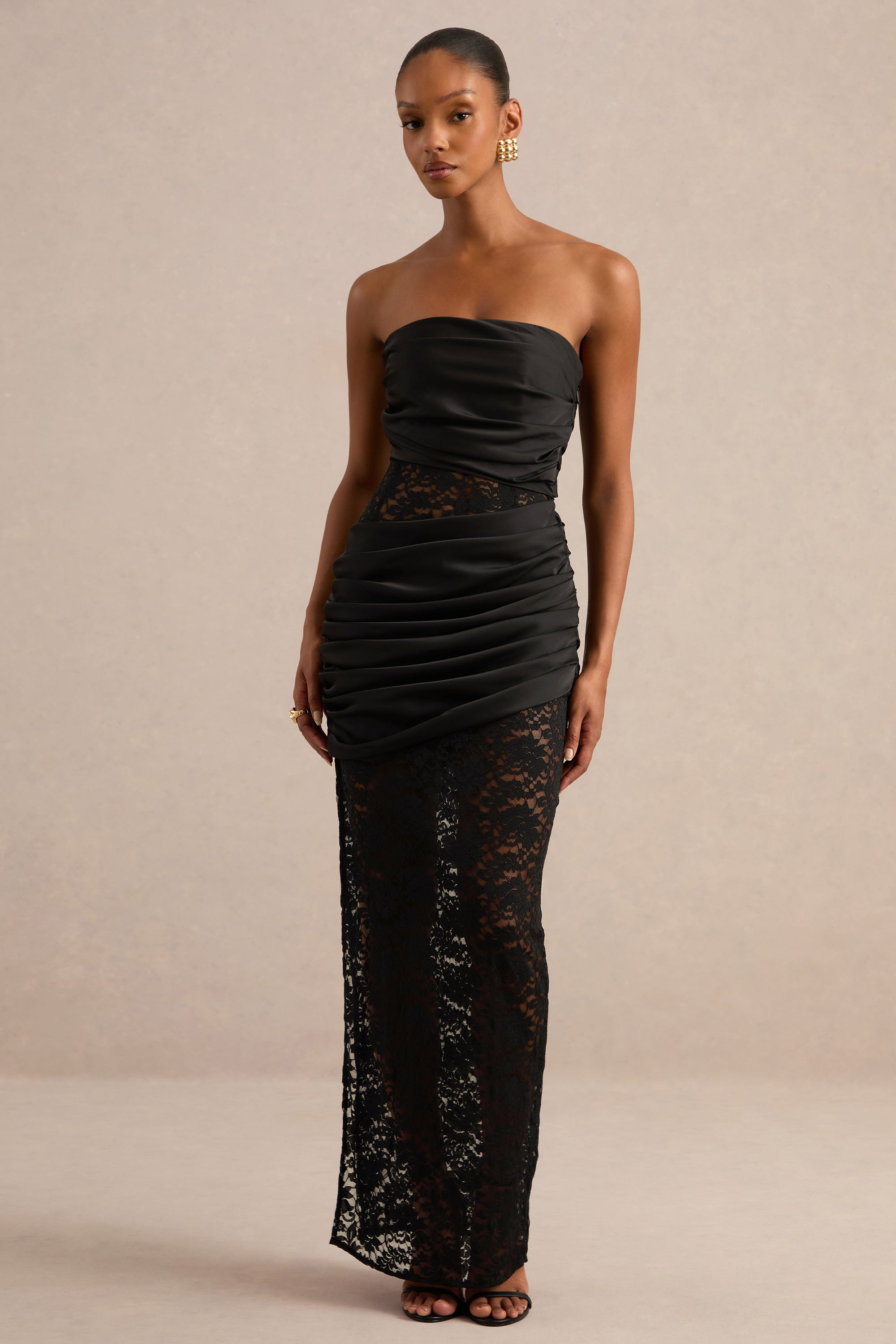 ECM_HR_CL136982002 - Dulcie _ Black Lace And Satin Bandeau Midaxi Dress With Wrap-Details 0.jpg