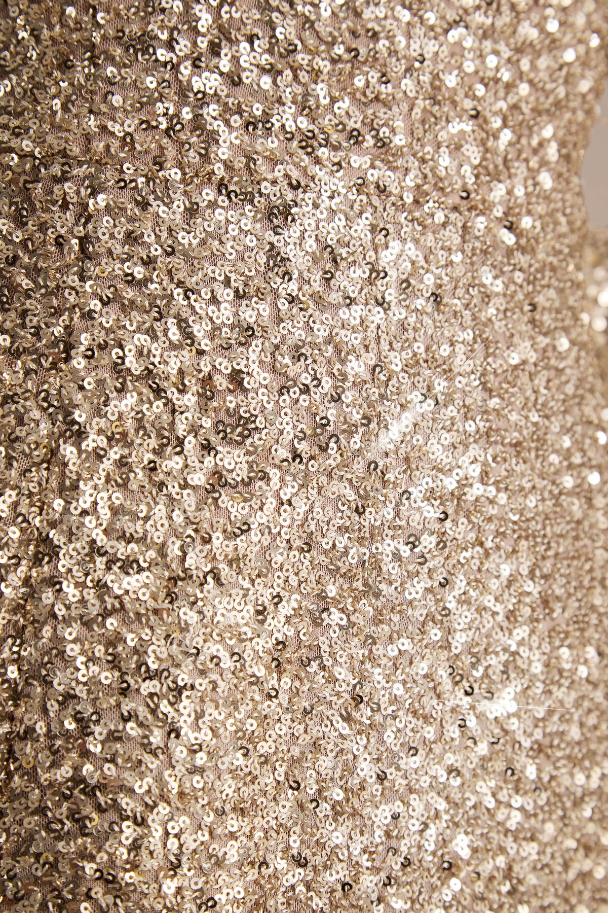 Invite Gold Sequin Square-Neck Mini Dress Club L London - UK Invite Gold Sequin Square-Neck Mini Dress Club L London - UK