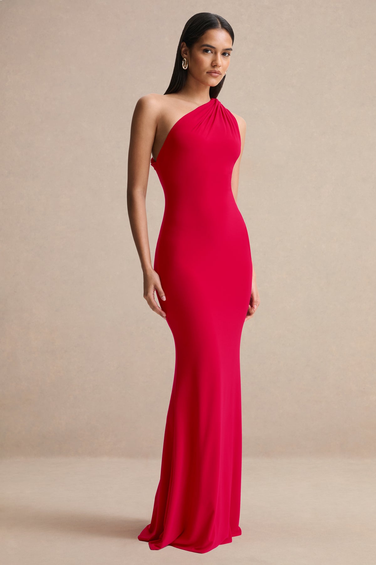 HR_CL137022004 - Ottilie _ Red Asymmetric-Neck Maxi Dress 03.jpg