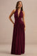 CL13728010206_ECM_HR_CL137280102_-_Bettina_Burgundy_Plunge-Neck_Maxi_Dress_With_Gathered-Detailing0