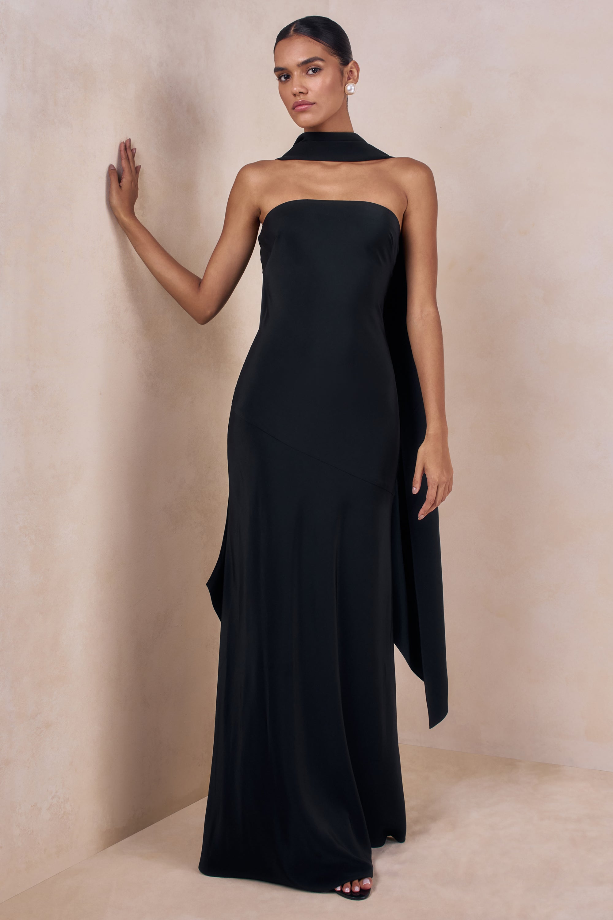 bandeau maxi dress uk LASCANA Bandeau Maxi Dress
