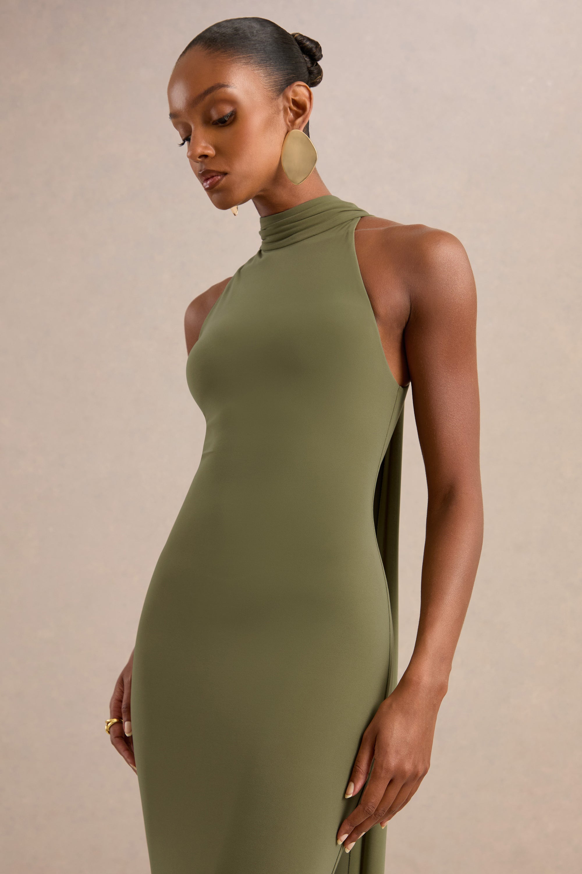 ECM_HR_CL137448031 - Cordy Olive High-Neck Maxi Dress With Cape3.jpg