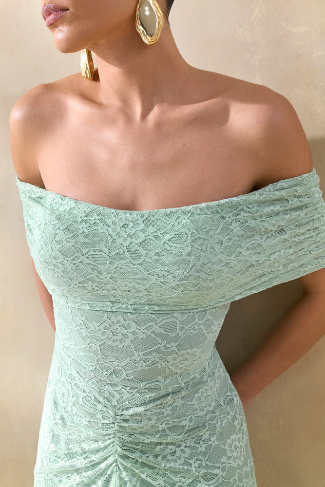 chiffon lace beach wedding dress Two Piece Convertible Lace Chiffon Beach Wedding Dresses, AB1572 –  AlineBridal main image 0