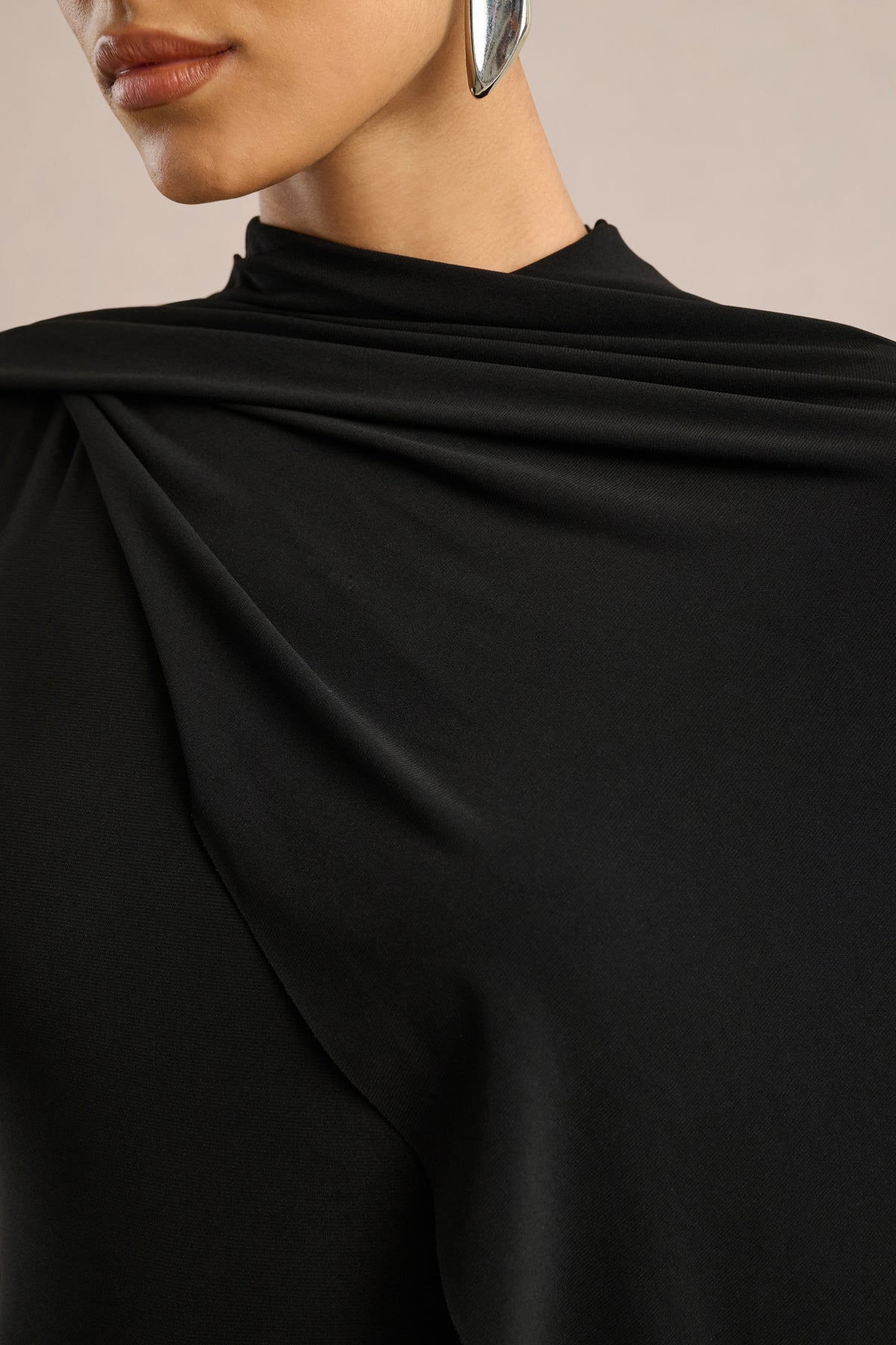 ECM_HR_CL137502001 - Seema _ Black High-Neck Jumpsuit With Cape4.jpg