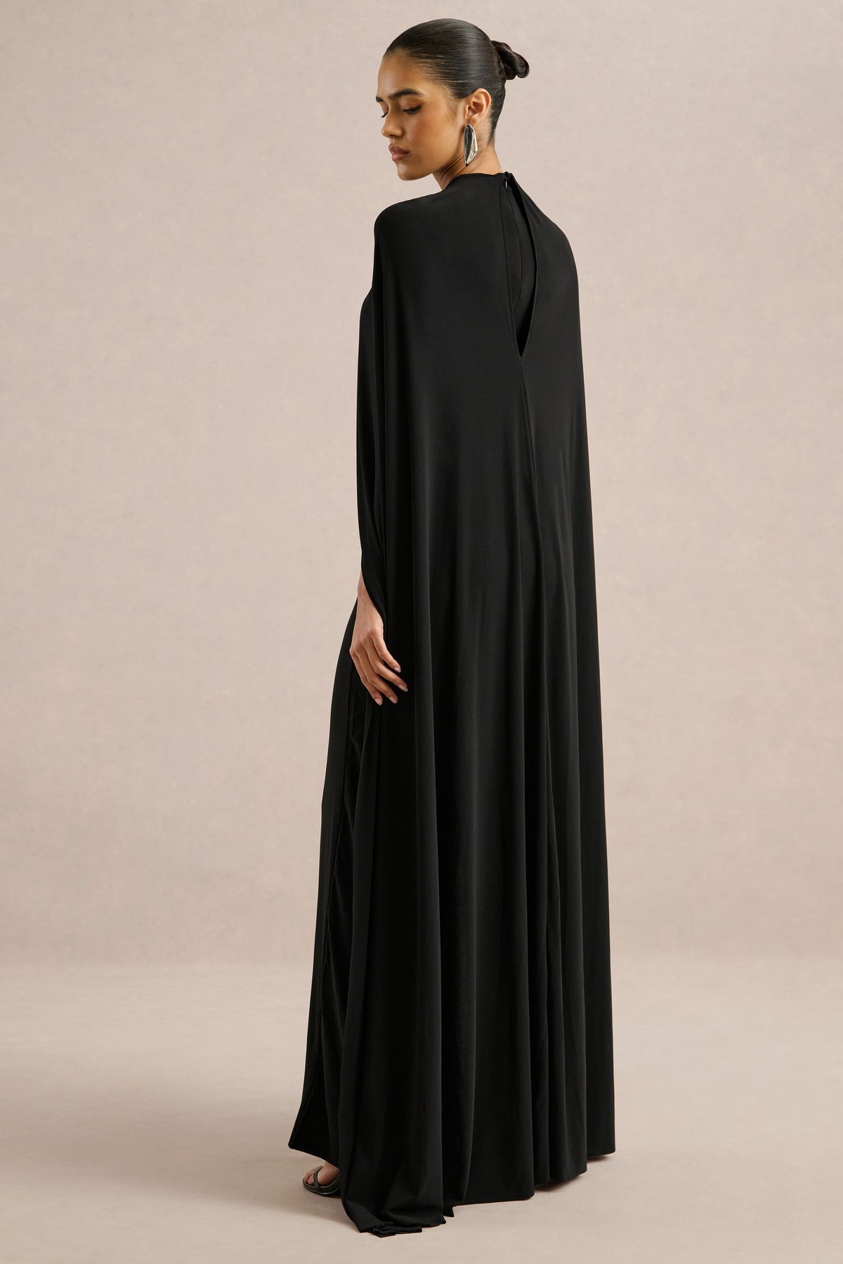 ECM_HR_CL137502001 - Seema _ Black High-Neck Jumpsuit With Cape5.jpg