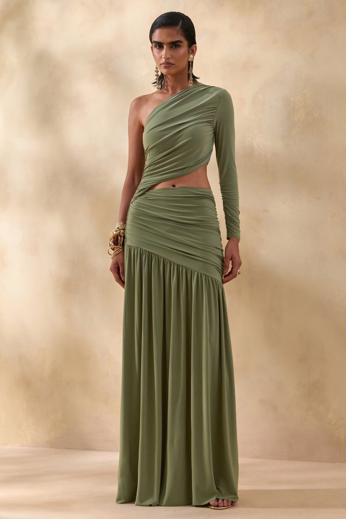 ECM_HR_CL137518037 - Kinsley | Olive Asymmetric-Neck Maxi Dress With Body Cut-Out Detail 0.jpg