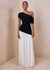 ECMH_HR_CL137591002 - Doroyta _ Black And White Asymmetric-Neck Maxi Dress2.jpg