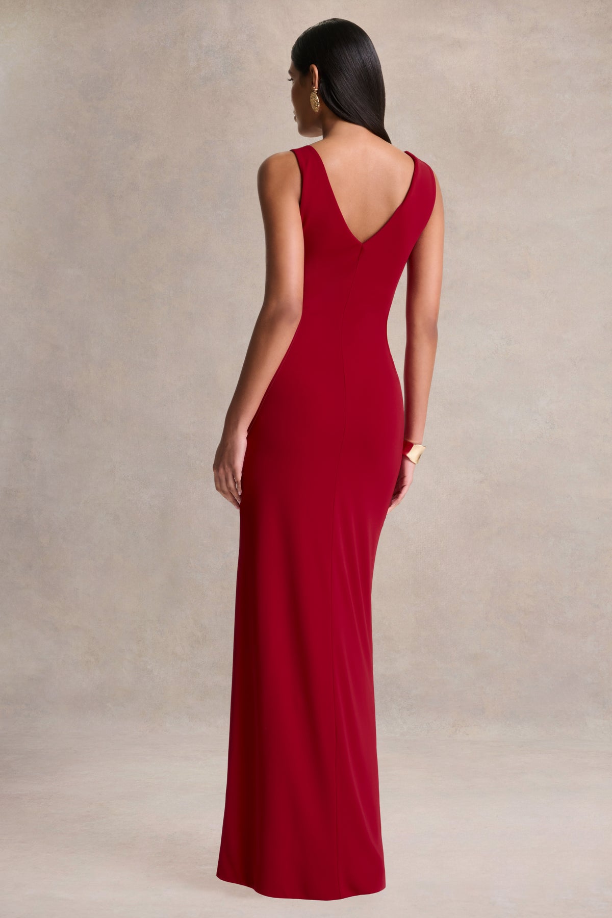 HR_CL137594100 - Vesperelle _ Red Scoop-Neck Maxi Dress With Gathered-Detailing 07_(2).jpg