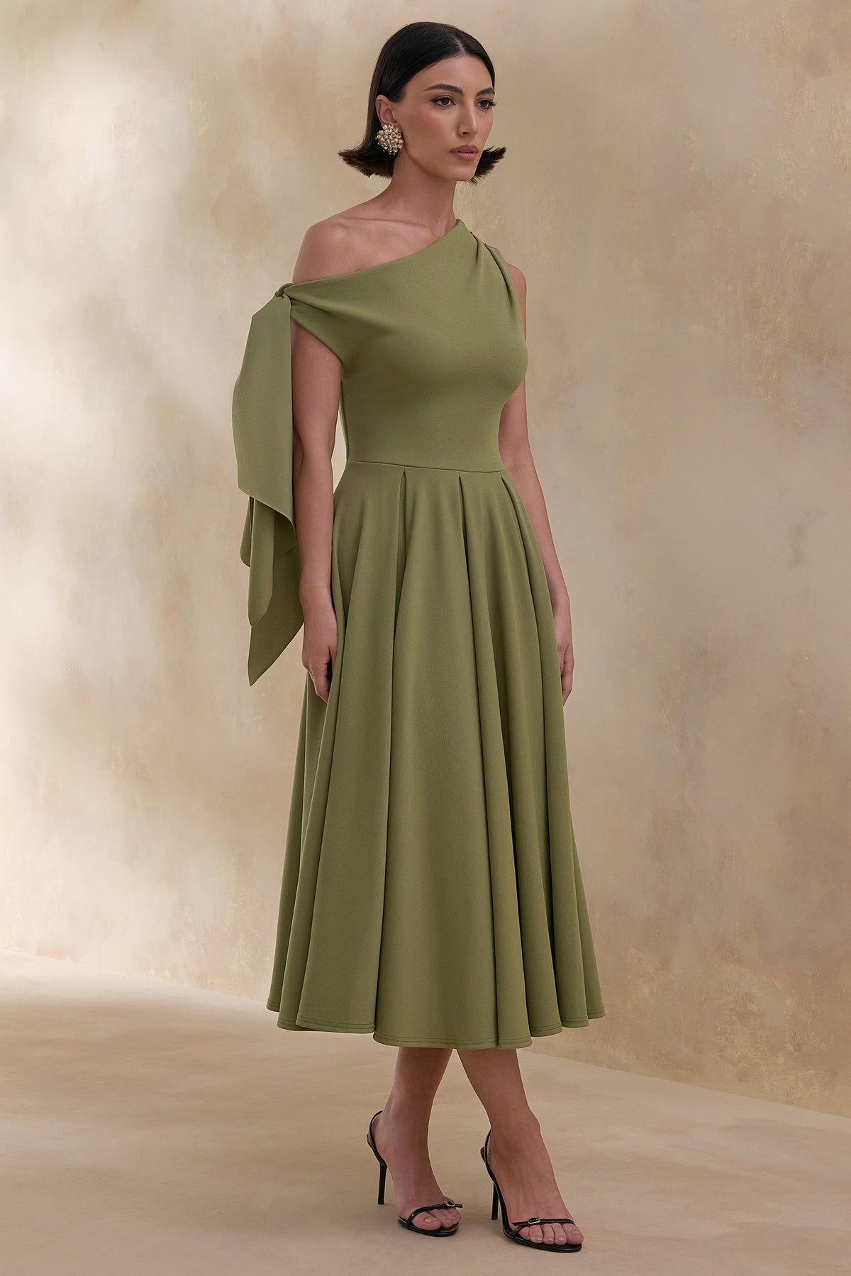 ECM_HR_CL137614031 Daring _ Olive Asymmetric-Neck Midi Dress With Knot-Detail3 (1).jpg