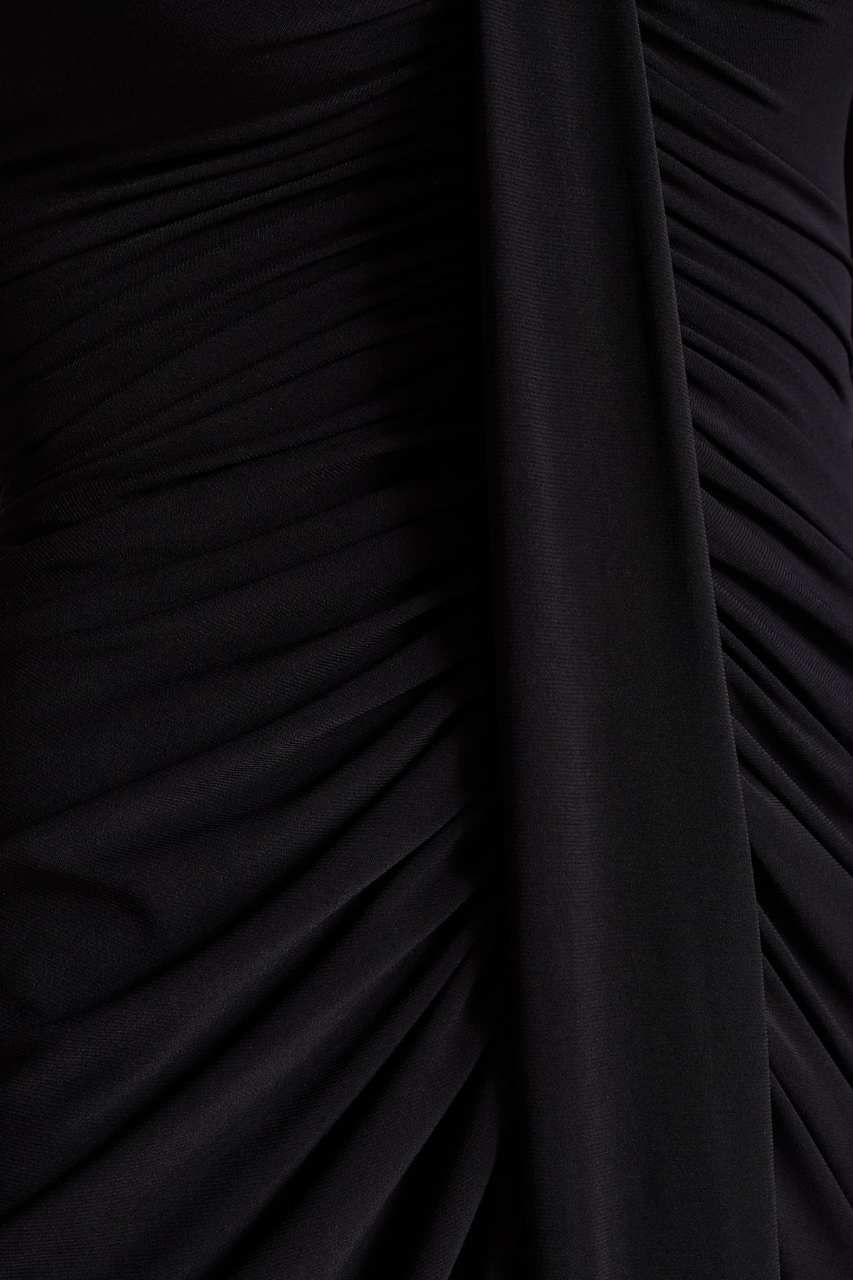 Rosetta Black Sweetheart-Neck Midi Dress With Sheer-Sleeves – Club L
