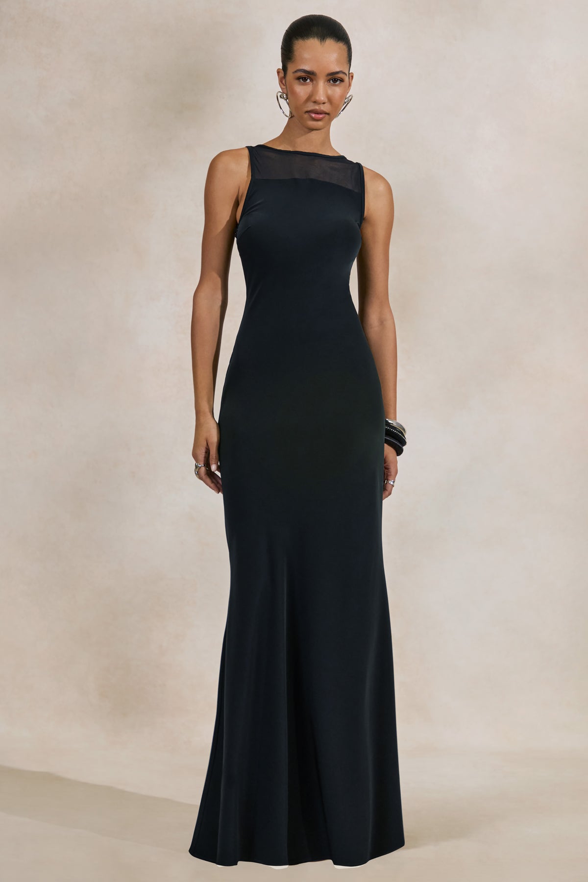 ECM_HR_CL137713001---Avessia-_-Black-Satin-Round-Neckline-Maxi-Dress-With-Sheer-Detailing-1.jpg