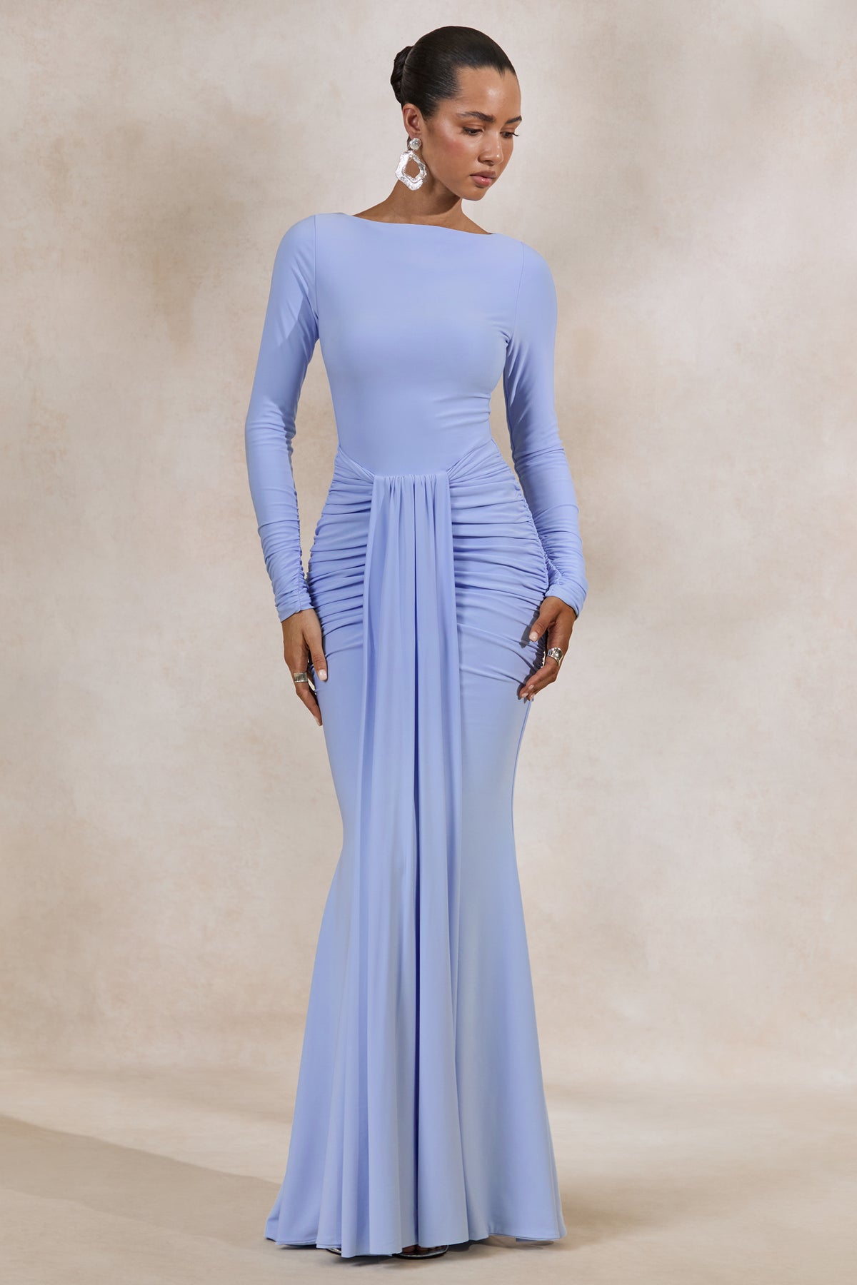 ECM_HR_CL137848013 - Liatris _ Light Blue Wide-Neck Maxi-Dress With Gathered-Detailing0.jpg