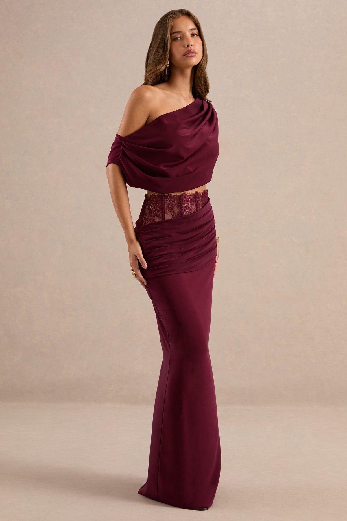 CL137858102 - Silora Burgundy Satin Maxi Skirt With Lace-Detail 3.jpg