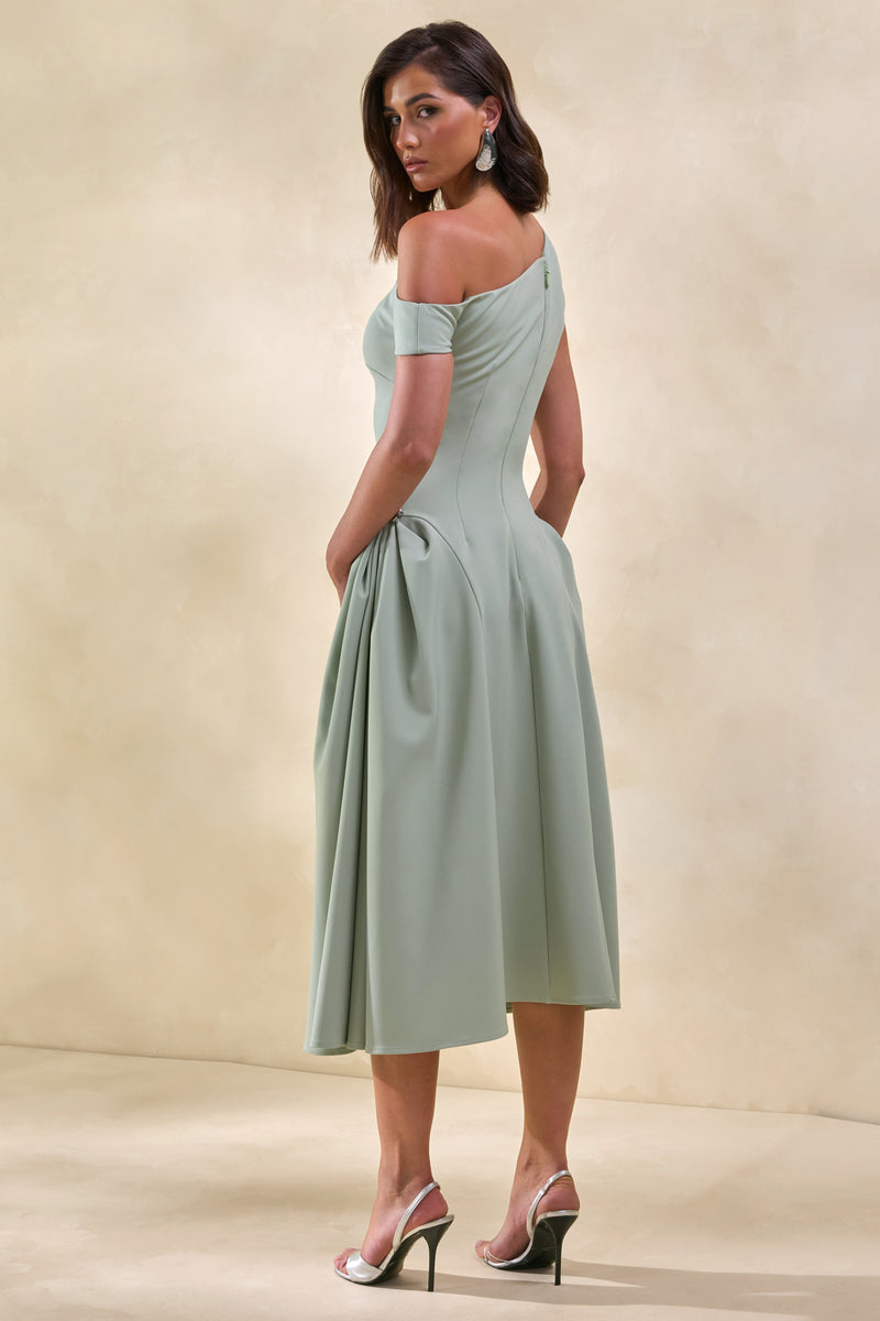 ECM_HR_CL137863033 - Celosia _ Sage Asymmetric-Neck Midi Dress  With Silver-Detailing 6.jpg