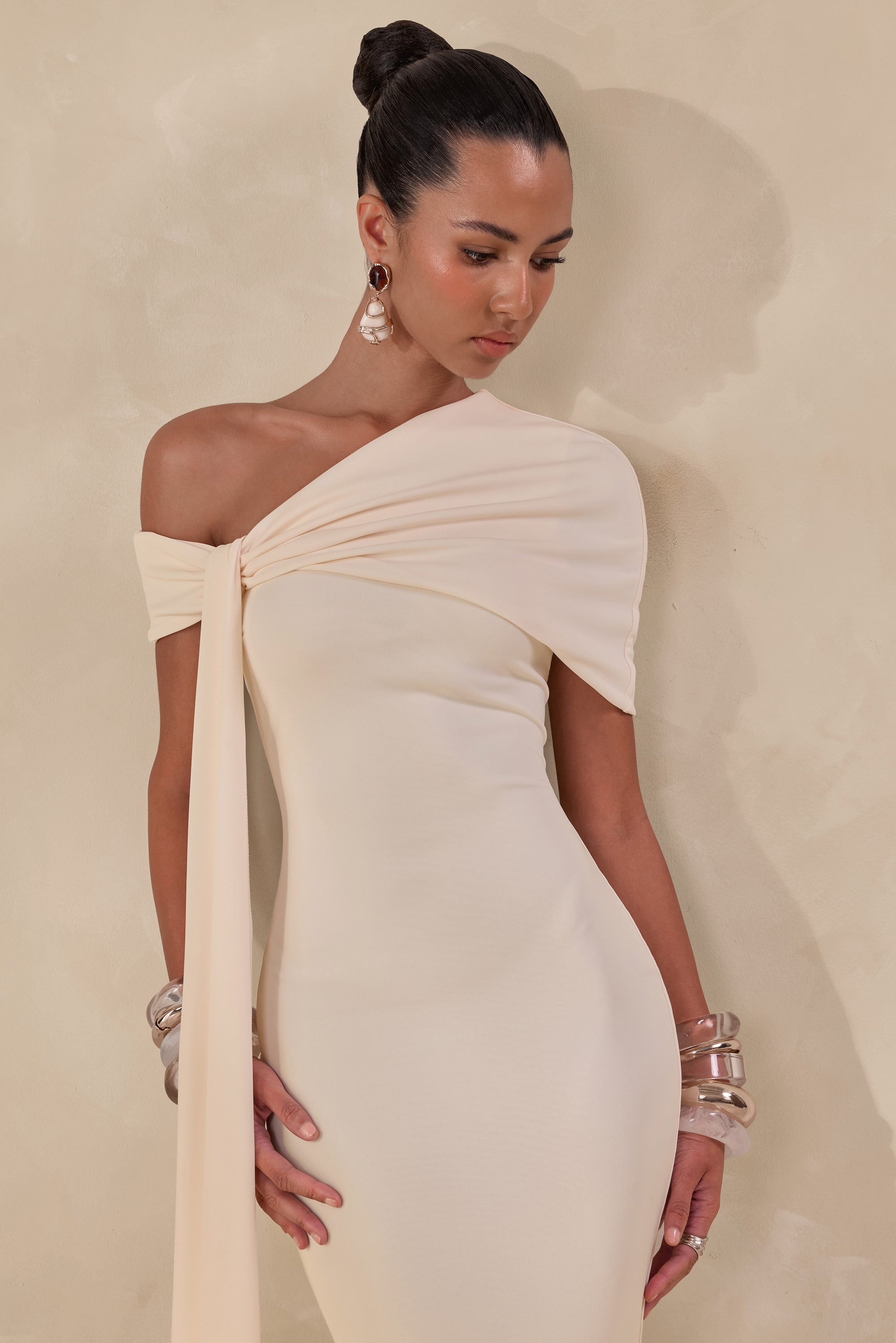 ECM_HR_CL137866111 - Esalina _ Cream Asymmetric-Neck Maxi Dress With Sash_CREATIVE0.jpg