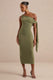 ECM_HR_CL137892031 - Arcelia Olive Asymmetric-Neck Midi Dress With Knot-Sleeve Detail2.jpg