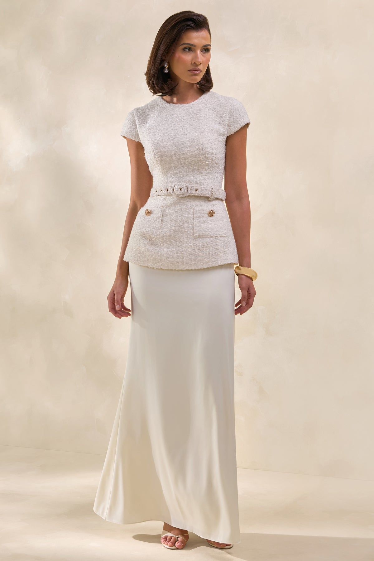 ECM_HR_CL137915111 - Whispera _ Cream Crew-Neck Maxi Dress With Satin Skirt And Pocket-Details 1.jpg