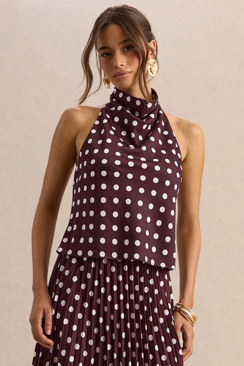 CL137920021---Lirona---Kiora-Brown-Polka-Dot-Satin-High-Neck-Top-CL137919021---119.jpg