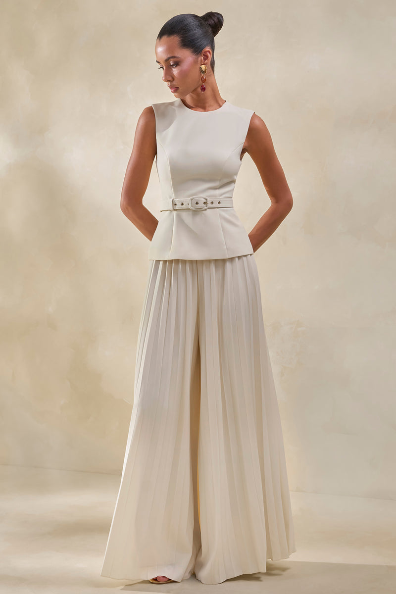 ECM_HR_CL137939111---Karienne-_-Cream-Round-Neck-Top-With-Belted-Detail-+-CL137940111---Lerenza-_-Cream-Satin-Wide-Leg-Pleated-Trousers0.jpg