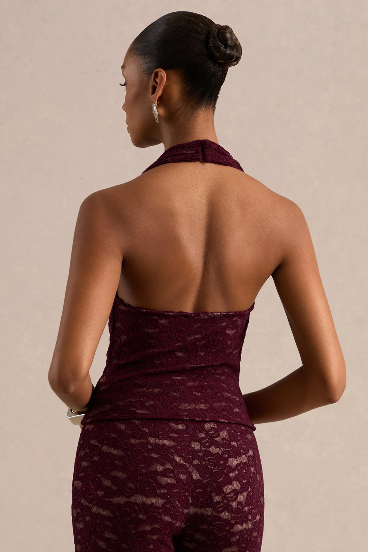 CL137985102 - Rosin _ Burgundy Lace Plunge-Neck Crop-Top10.jpg